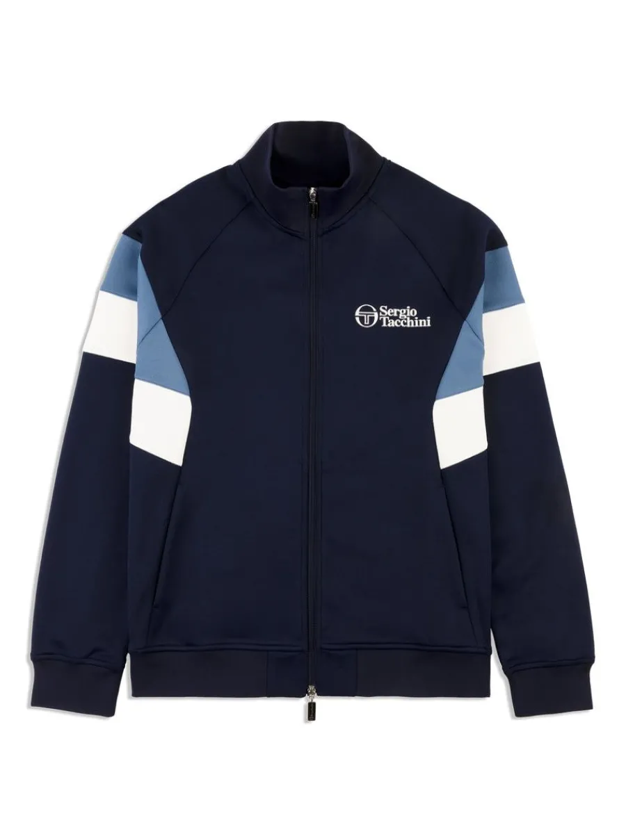 Sergio Tacchini Pero Track Jacket- Maritime Blue Discount