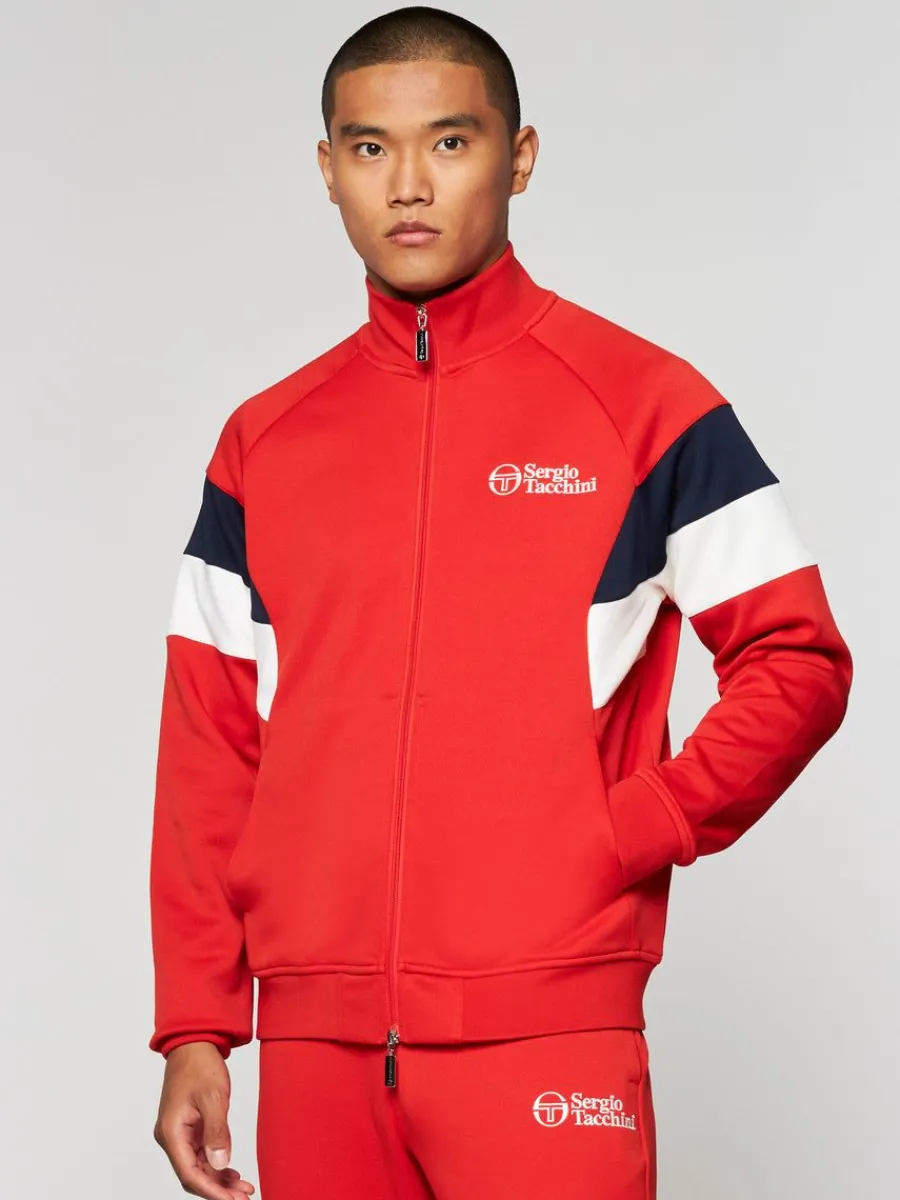 Sergio Tacchini Pero Track Jacket- Poinciana Clearance