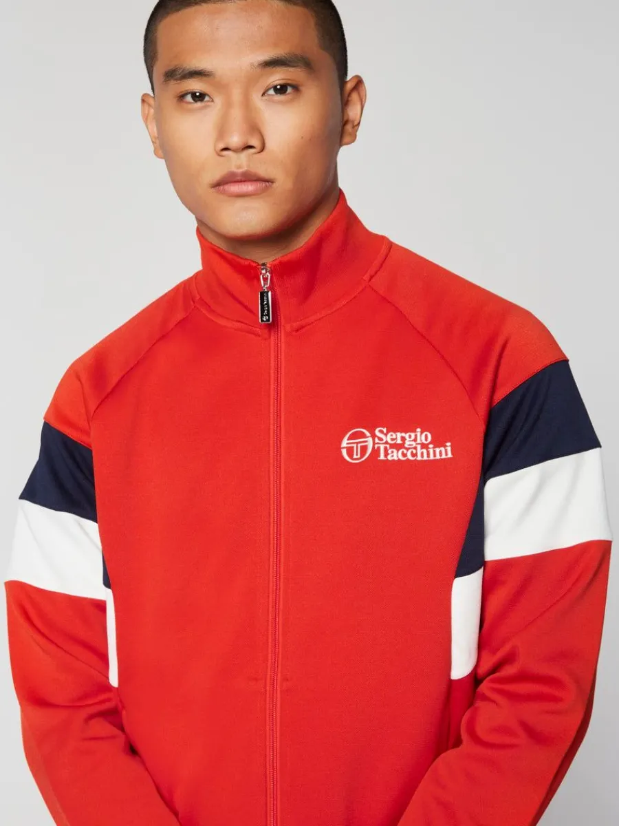 Sergio Tacchini Pero Track Jacket- Poinciana Clearance