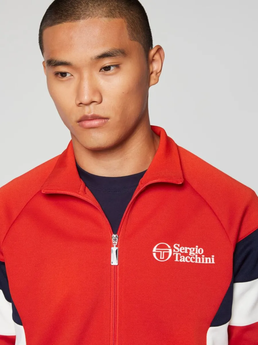 Sergio Tacchini Pero Track Jacket- Poinciana Clearance