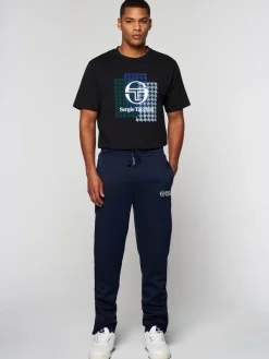 Sergio Tacchini Pero Track Pant- Maritime Blue Hot