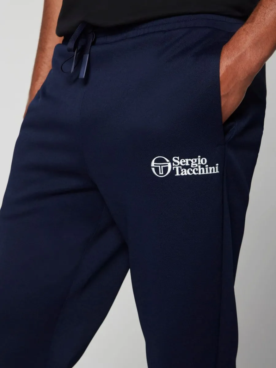 Sergio Tacchini Pero Track Pant- Maritime Blue Hot