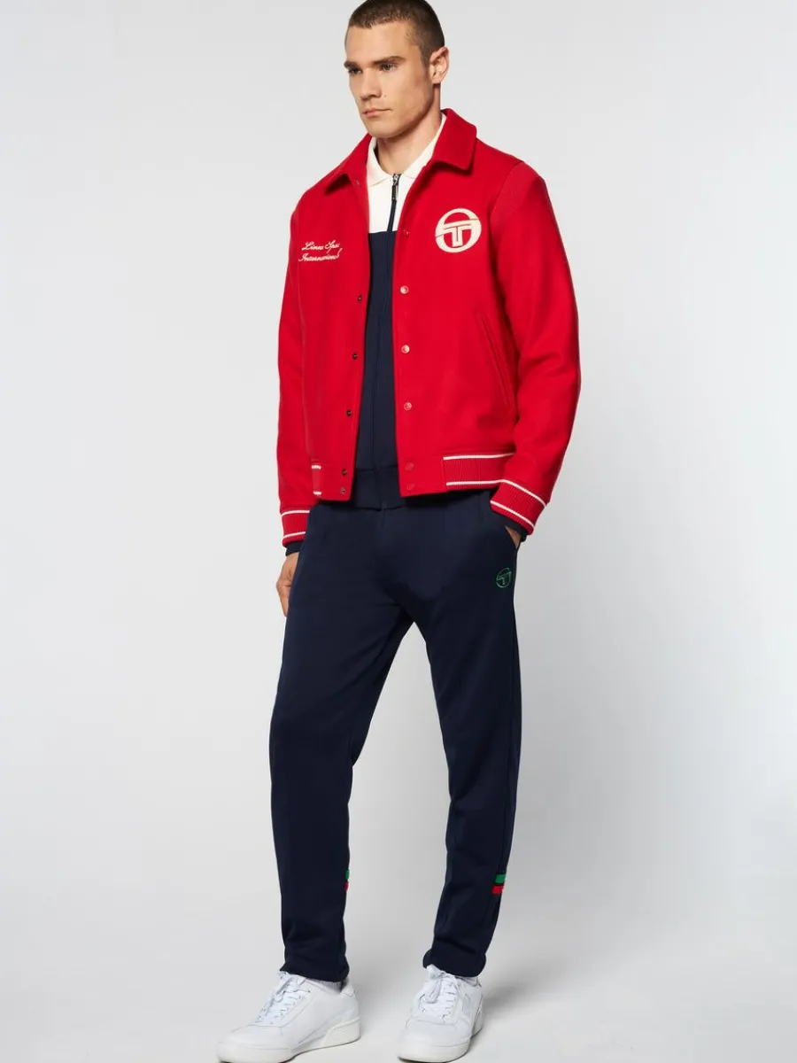 Sergio Tacchini Prep Wool Varsity Jacket- Adrenaline Rush New