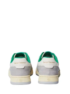 Sergio Tacchini Prime Shot Da Sneaker- Antique White/ Almond Oil/ Bright Green Online
