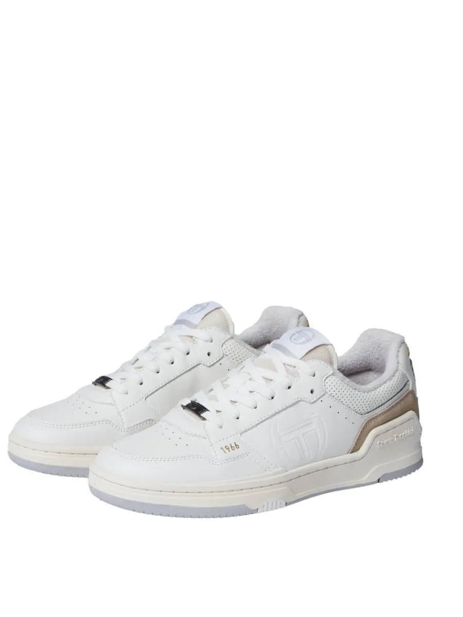 Sergio Tacchini Prime Shot Da Ultra Sneaker- White Tofu/ Quiet Grey Hot