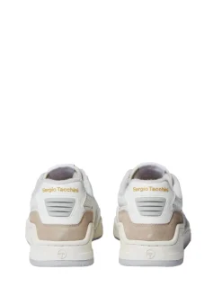 Sergio Tacchini Prime Shot Da Ultra Sneaker- White Tofu/ Quiet Grey Hot