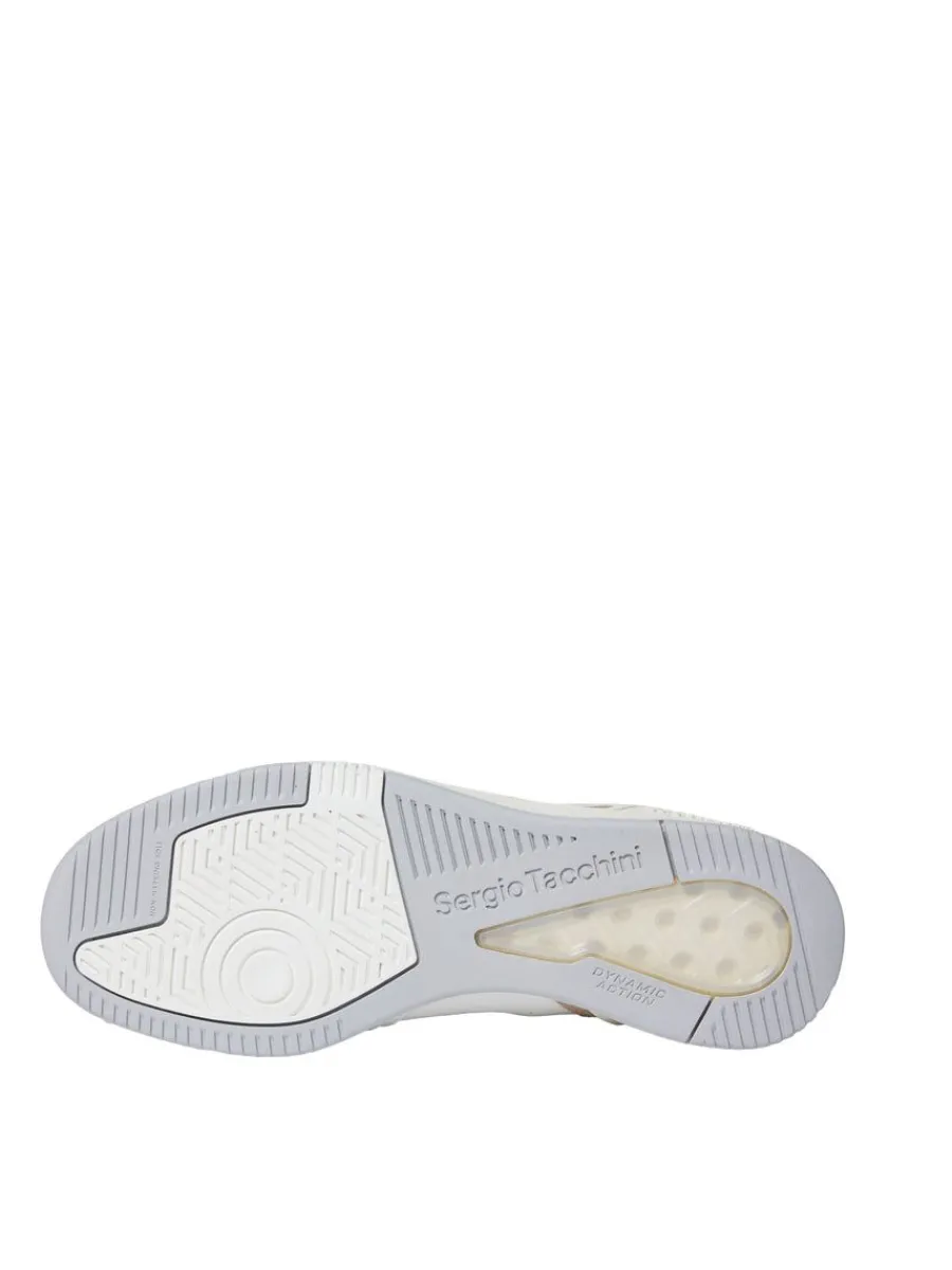 Sergio Tacchini Prime Shot Da Ultra Sneaker- White Tofu/ Quiet Grey Hot