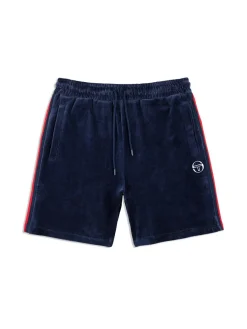 Sergio Tacchini Primo Velour Short- Maritime Blue Best