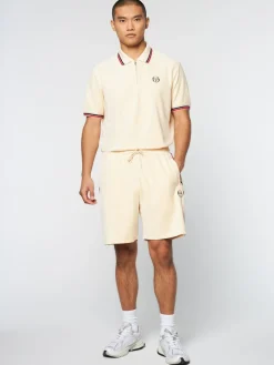 Sergio Tacchini Primo Velour Short- Pearl Ivory