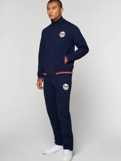 Sergio Tacchini Priorato Track Jacket Archivio- Maritime Blue Best