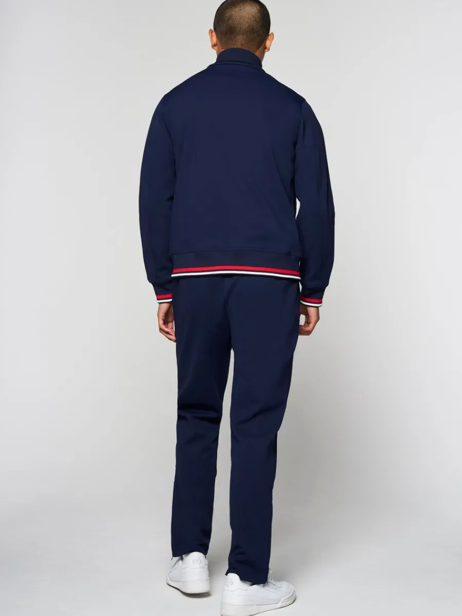 Sergio Tacchini Priorato Track Jacket Archivio- Maritime Blue New