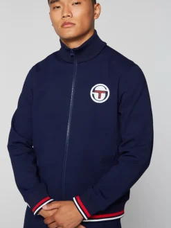 Sergio Tacchini Priorato Track Jacket Archivio- Maritime Blue New