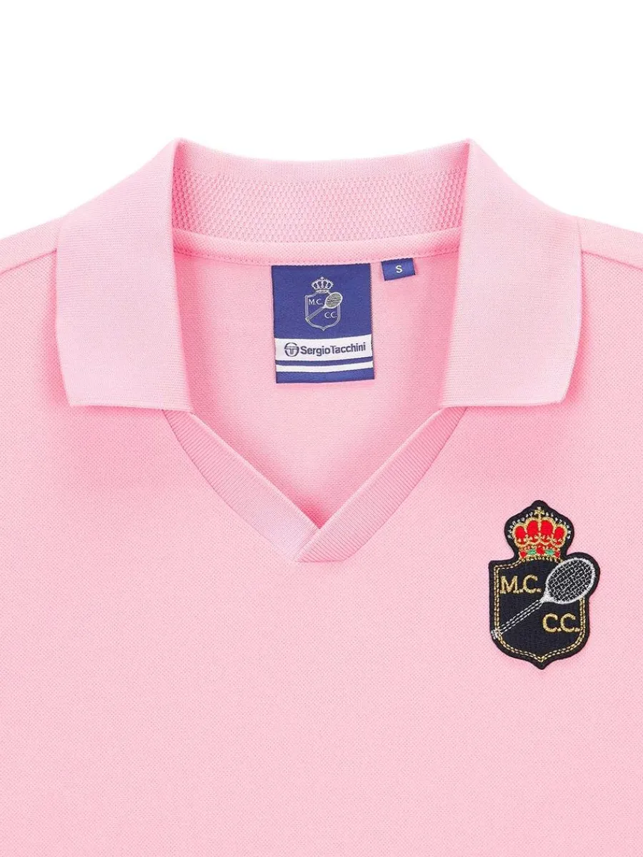 Sergio Tacchini Rally Mch Polo Dress- Light Pink Clearance