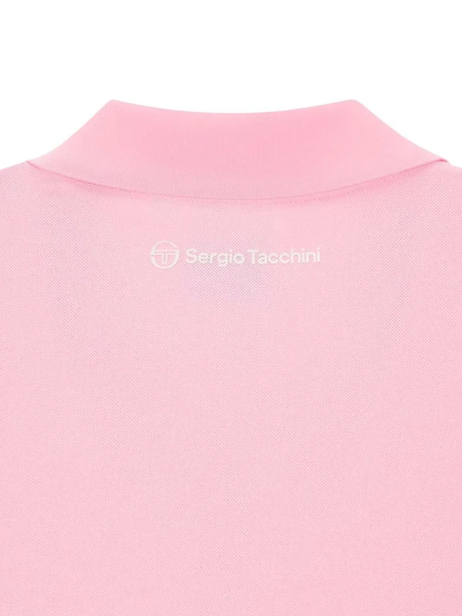 Sergio Tacchini Rally Mch Polo Dress- Light Pink Hot
