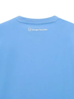 Sergio Tacchini Rally Mch T-Shirt- Light Blue Hot