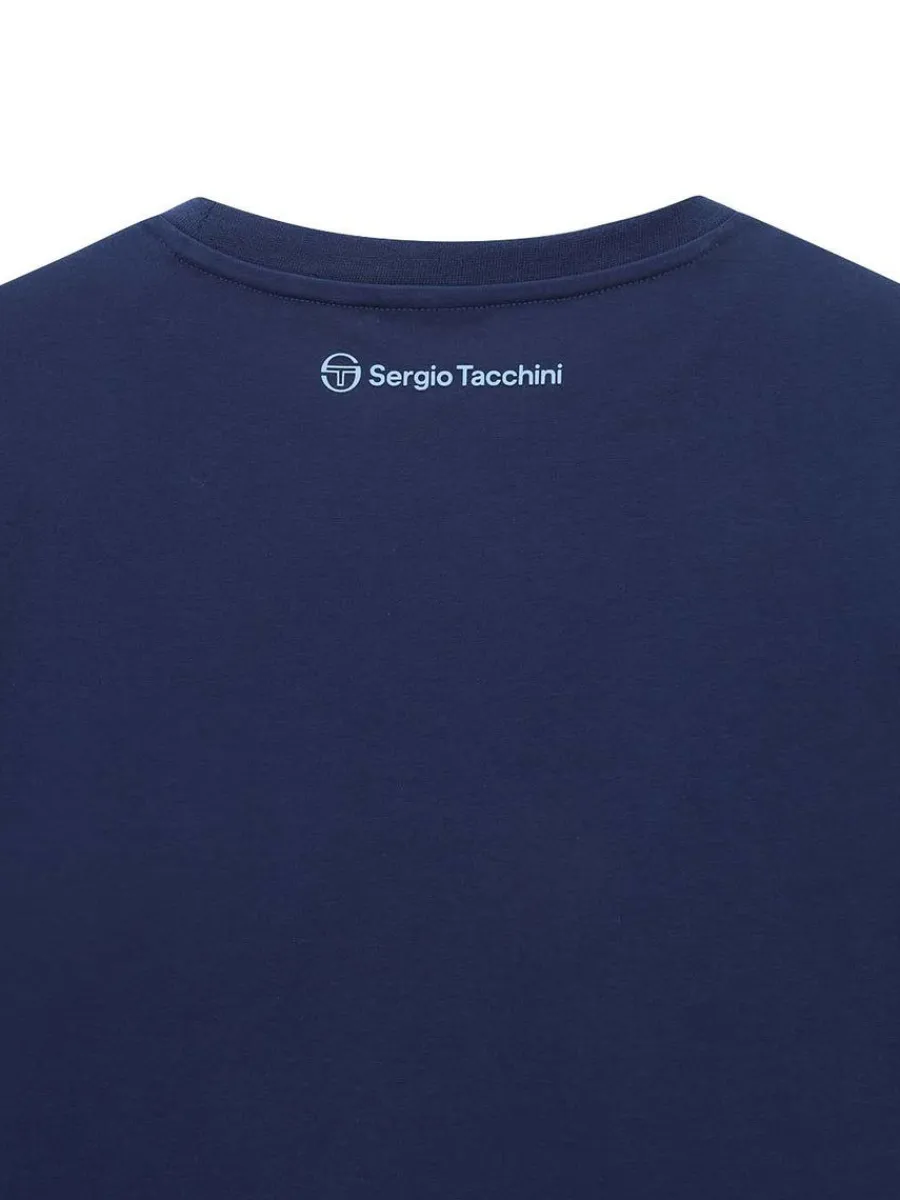 Sergio Tacchini Rally Mch T-Shirt- Navy Sale