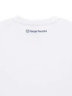 Sergio Tacchini Rally Mch T-Shirt- Off White Clearance