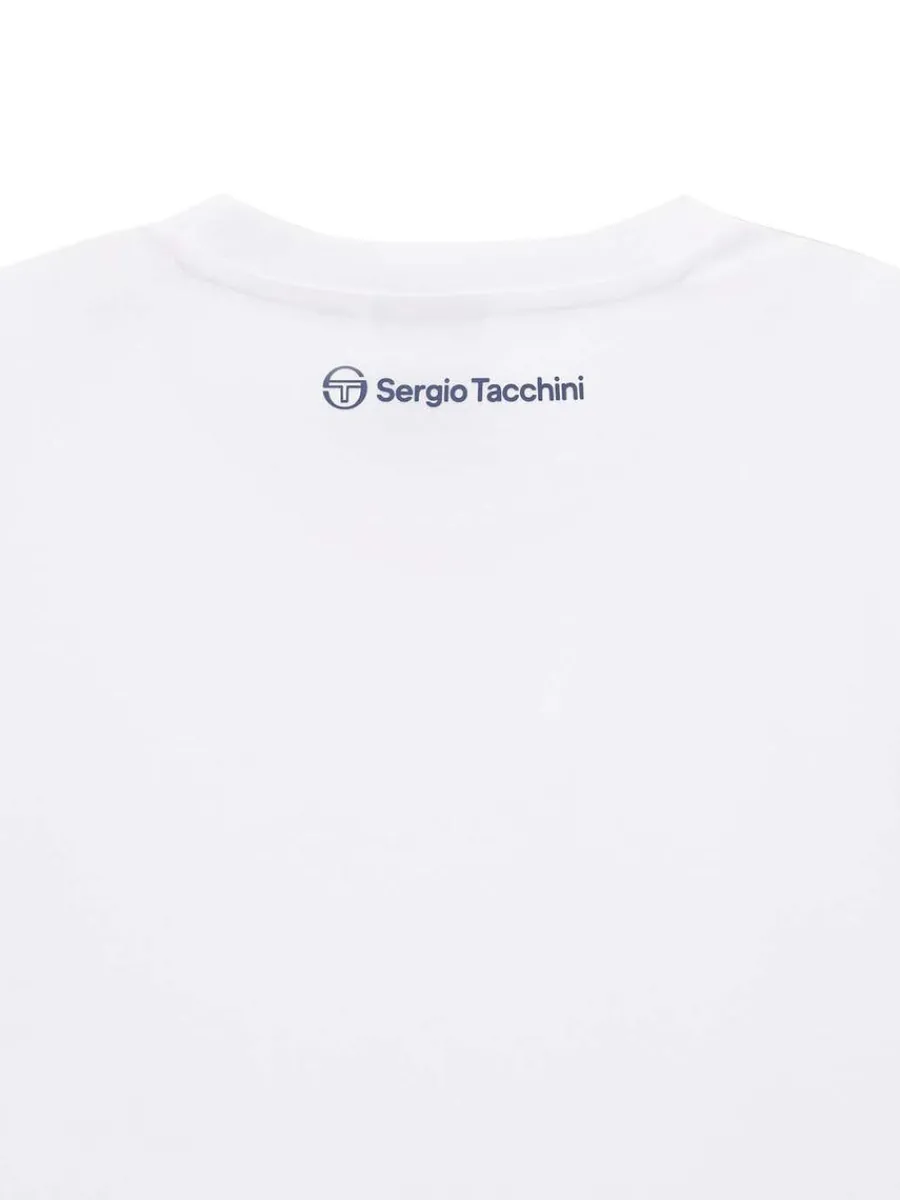 Sergio Tacchini Rally Mch T-Shirt- Off White Clearance