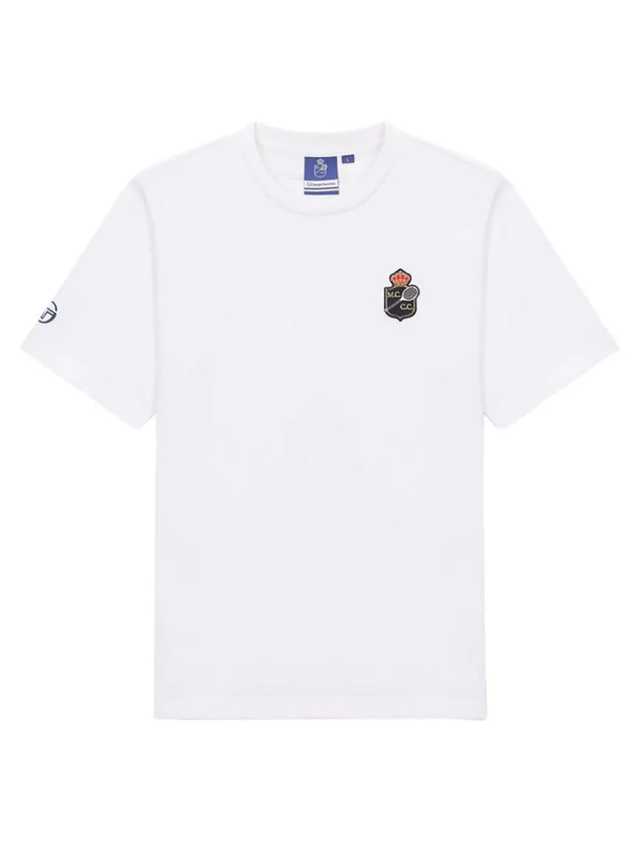 Sergio Tacchini Rally Mch T-Shirt- Off White Discount
