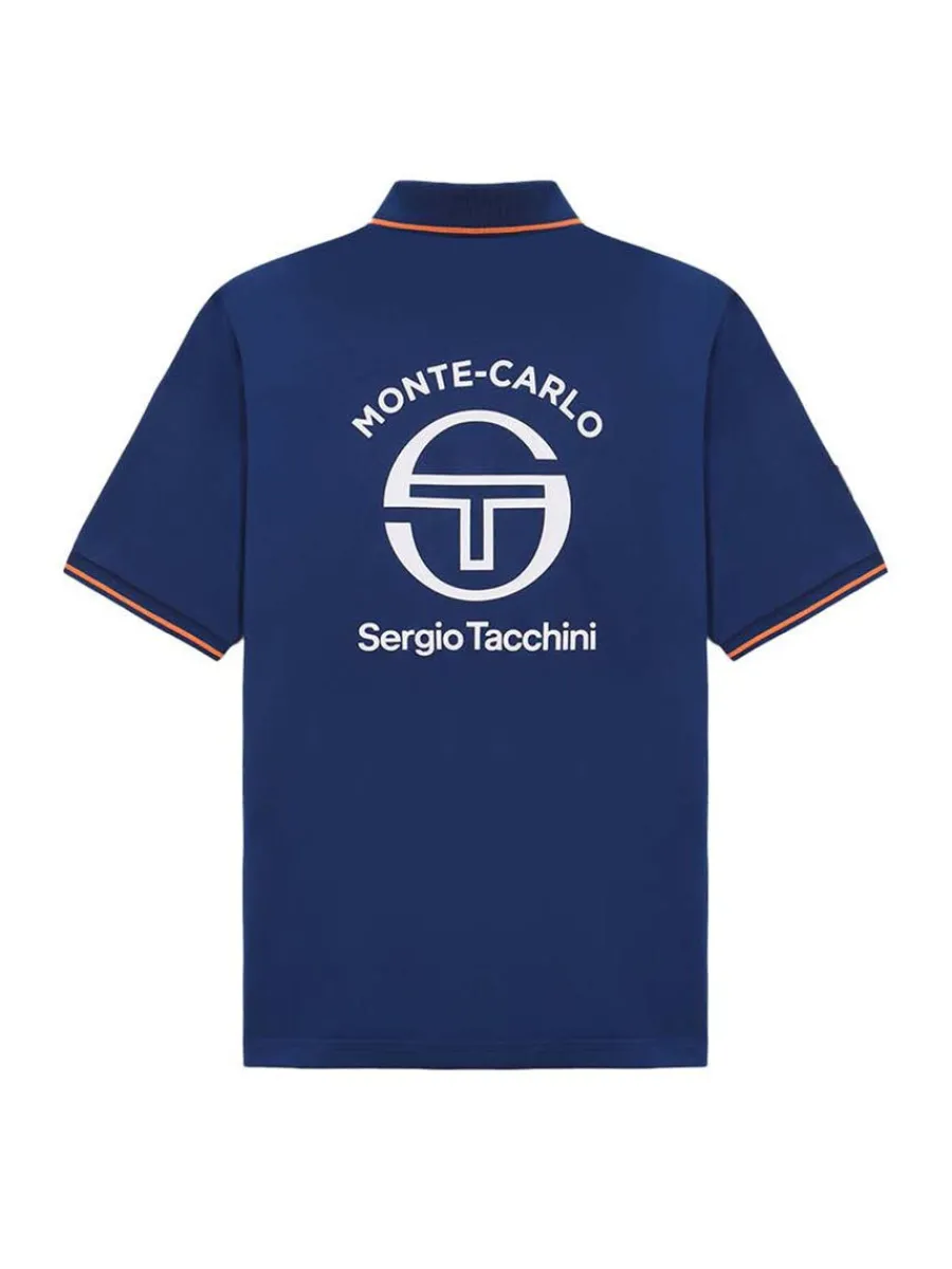 Sergio Tacchini Ranking Staff Polo- Navy Clearance