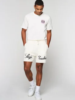 Sergio Tacchini Ricamo Knit Short- Gardenia Hot