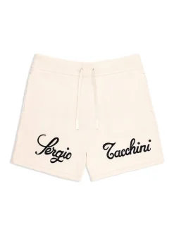 Sergio Tacchini Ricamo Knit Short- Gardenia Outlet