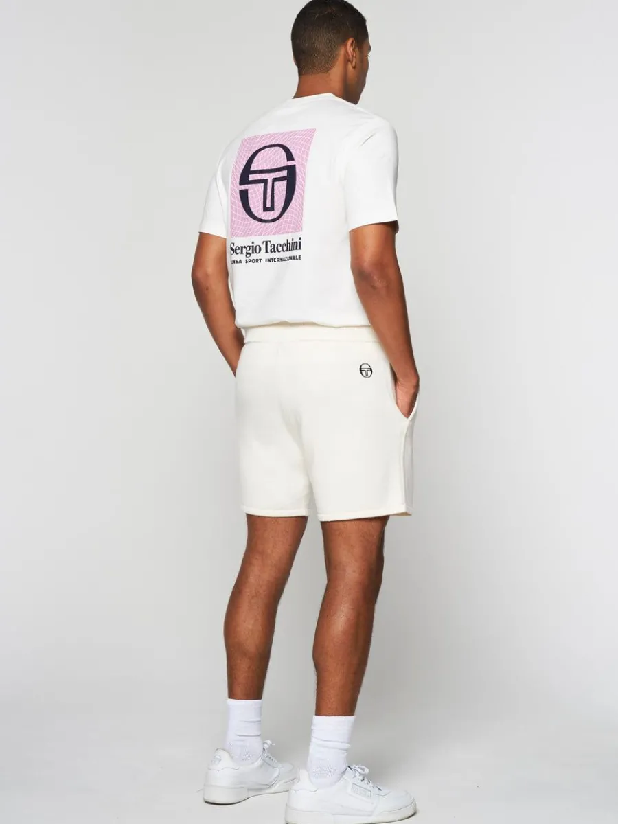 Sergio Tacchini Ricamo Knit Short- Gardenia Outlet