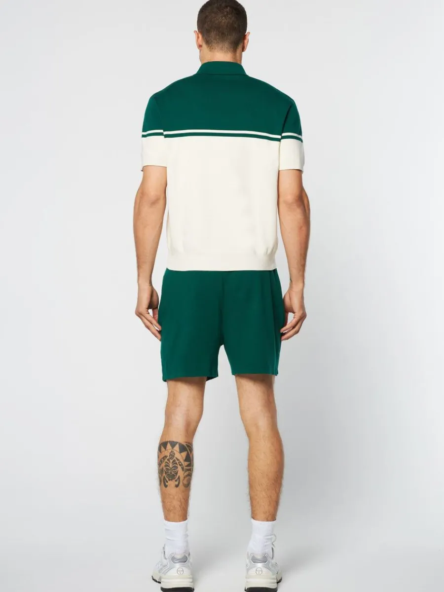 Sergio Tacchini Roselli Knit Polo- Evergreen New