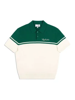 Sergio Tacchini Roselli Knit Polo- Evergreen Outlet