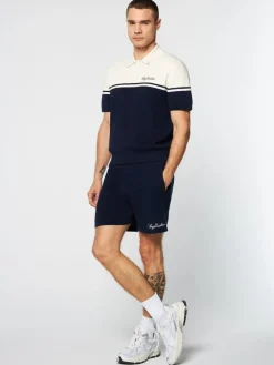 Sergio Tacchini Roselli Knit Polo- Gardenia Discount