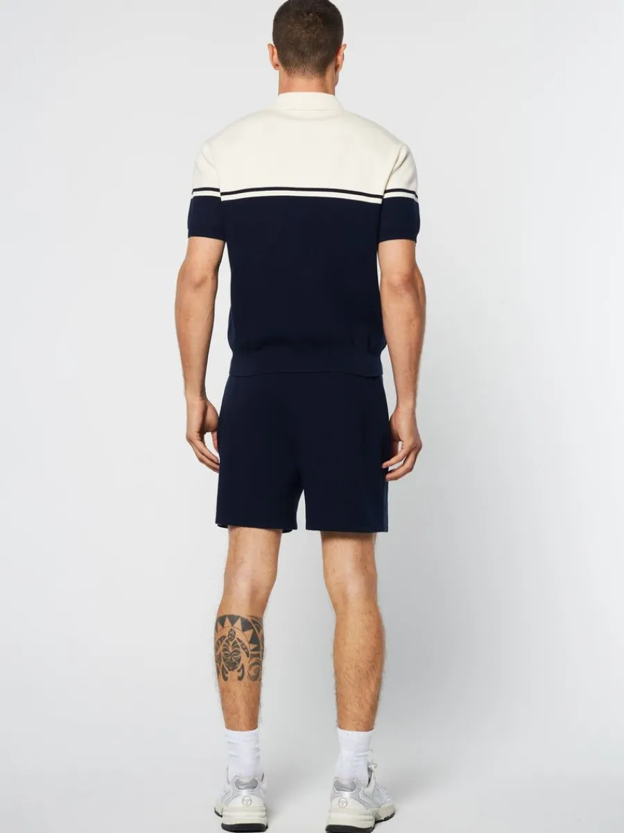 Sergio Tacchini Roselli Knit Polo- Gardenia Discount