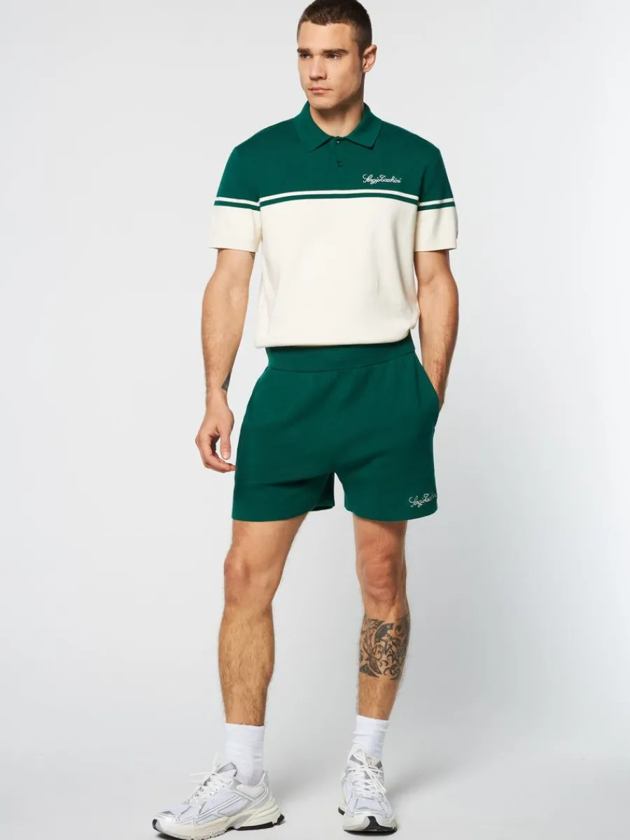 Sergio Tacchini Roselli Knit Short- Evergreen Best