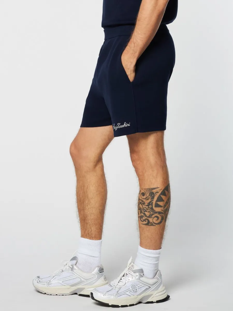 Sergio Tacchini Roselli Knit Short- Maritime Blue Hot