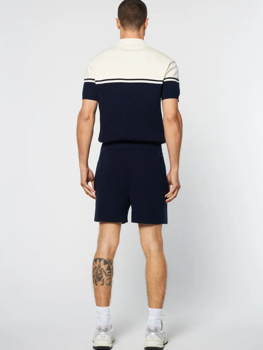 Sergio Tacchini Roselli Knit Short- Maritime Blue Hot
