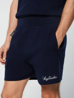 Sergio Tacchini Roselli Knit Short- Maritime Blue Hot