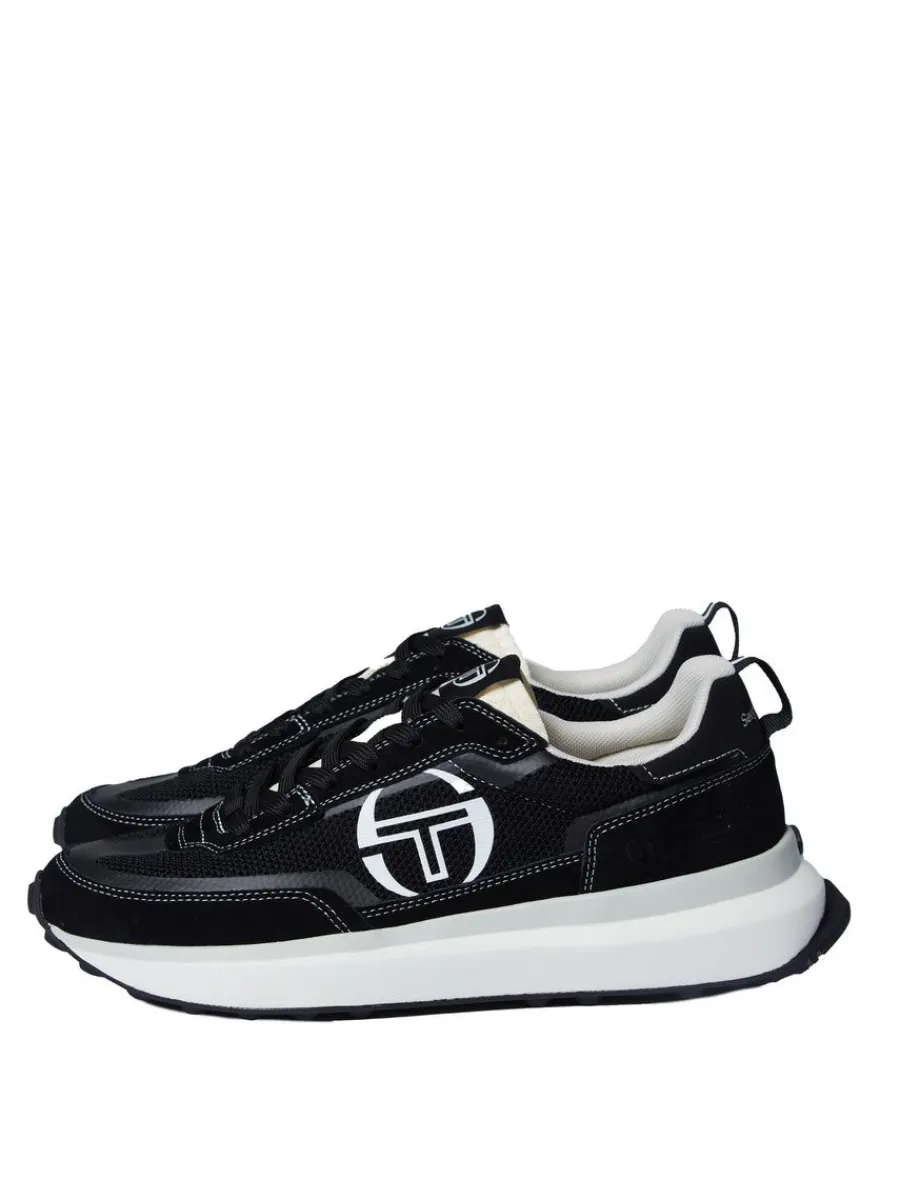 Sergio Tacchini 70'S Racer Sneaker- Raven/ Antique White/ December Sky Outlet