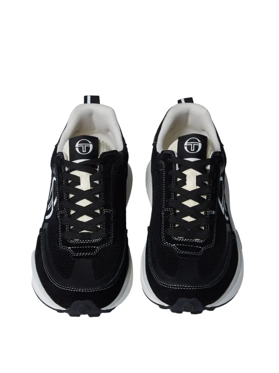 Sergio Tacchini 70'S Racer Sneaker- Raven/ Antique White/ December Sky Outlet