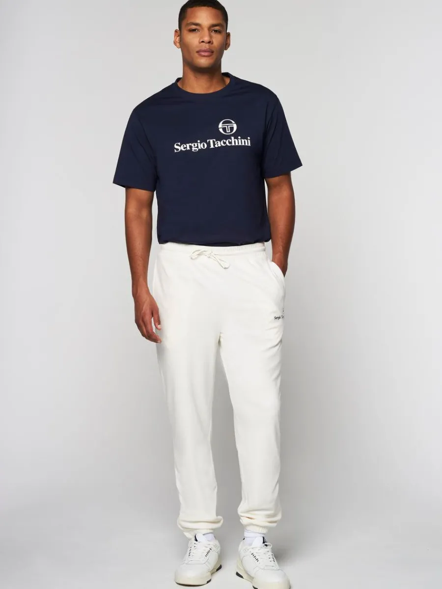 Sergio Tacchini Scopeto Velour Pant- Poinciana/ Gardenia New