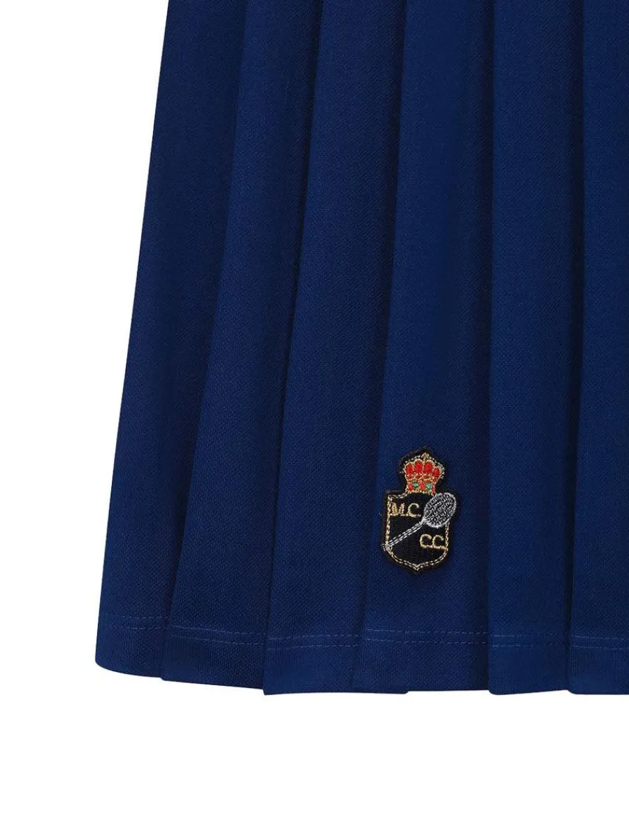 Sergio Tacchini Scratch Staff Pleated Skort- Navy Best