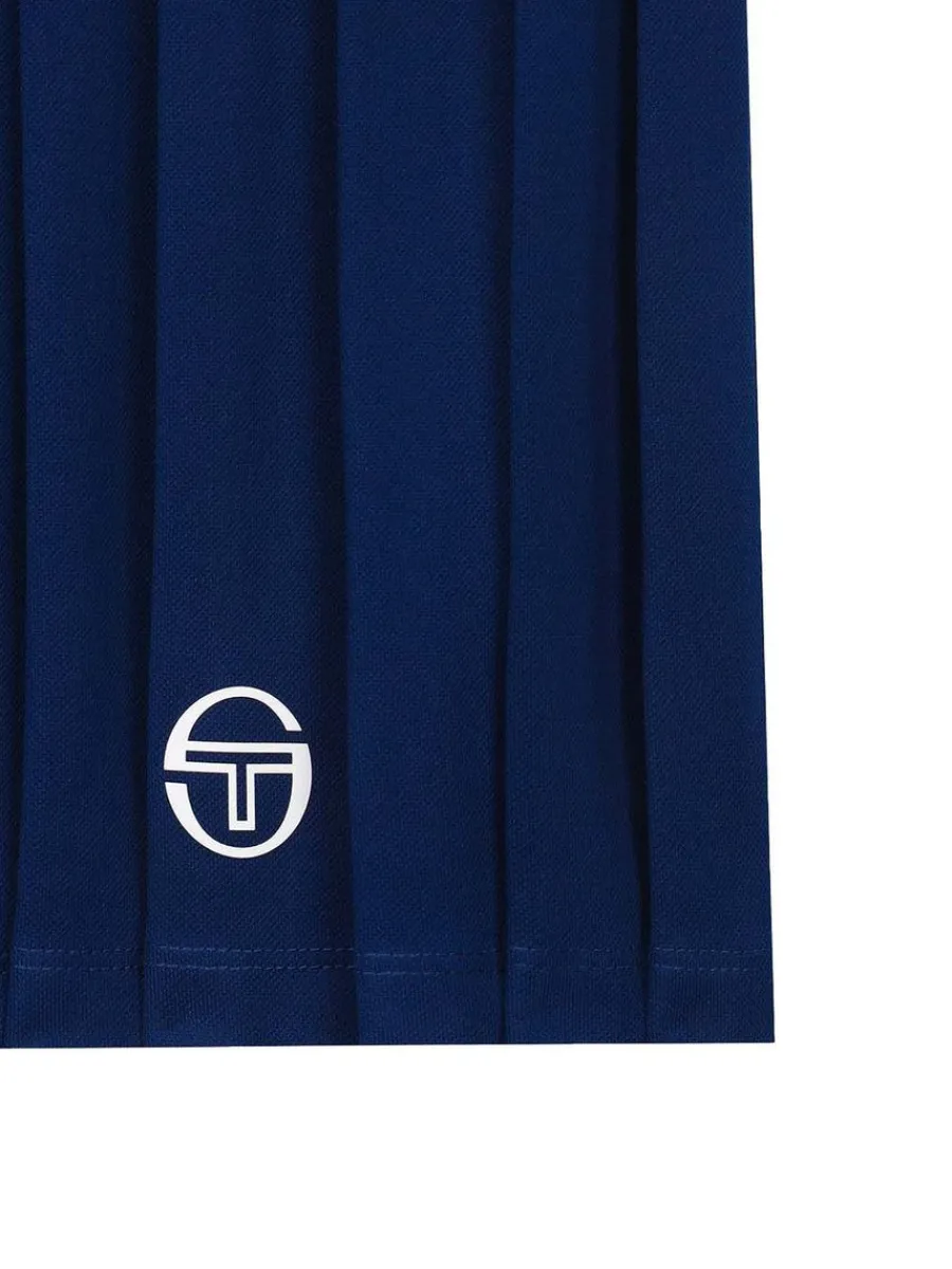 Sergio Tacchini Scratch Staff Pleated Skort- Navy Best