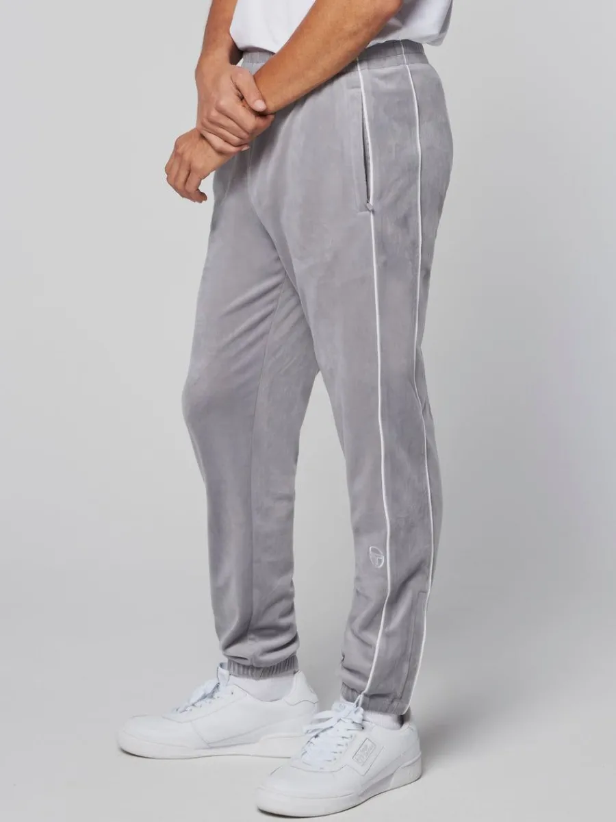 Sergio Tacchini Sovana Velour Track Pant- Sleet Online