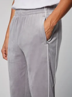 Sergio Tacchini Sovana Velour Track Pant- Sleet Online