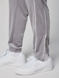Sergio Tacchini Sovana Velour Track Pant- Sleet Online