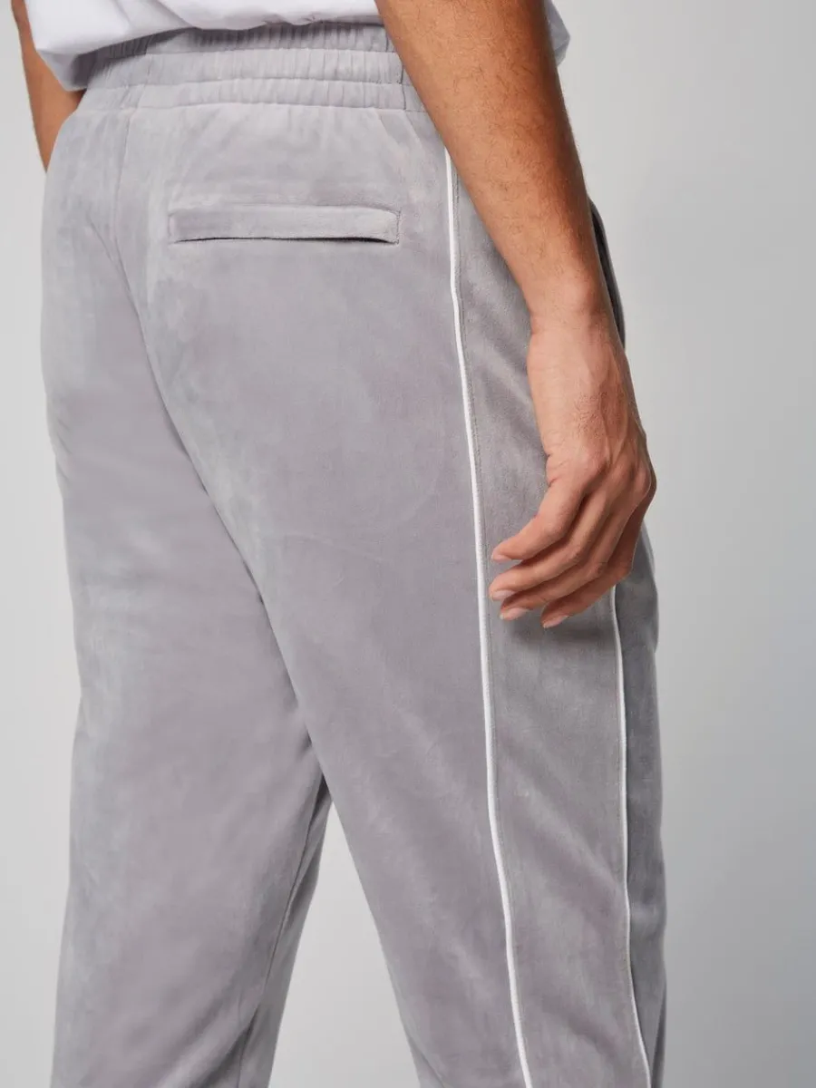 Sergio Tacchini Sovana Velour Track Pant- Sleet Online