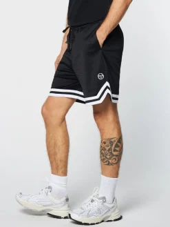 Sergio Tacchini Spazio Banda Mesh Short- Black Beauty New