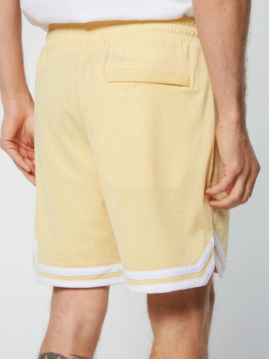 Sergio Tacchini Spazio Banda Mesh Short- Golden Haze Discount