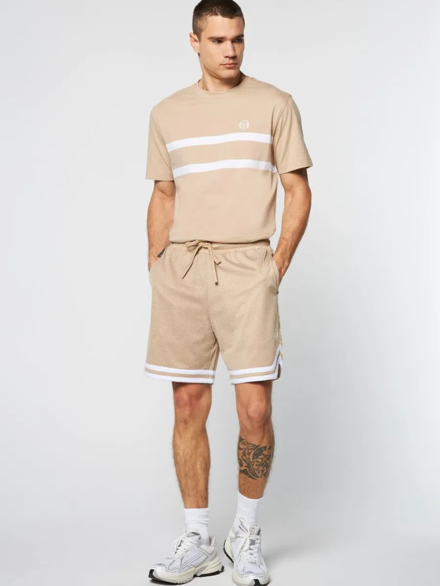 Sergio Tacchini Spazio Banda Mesh Short- Humus Discount
