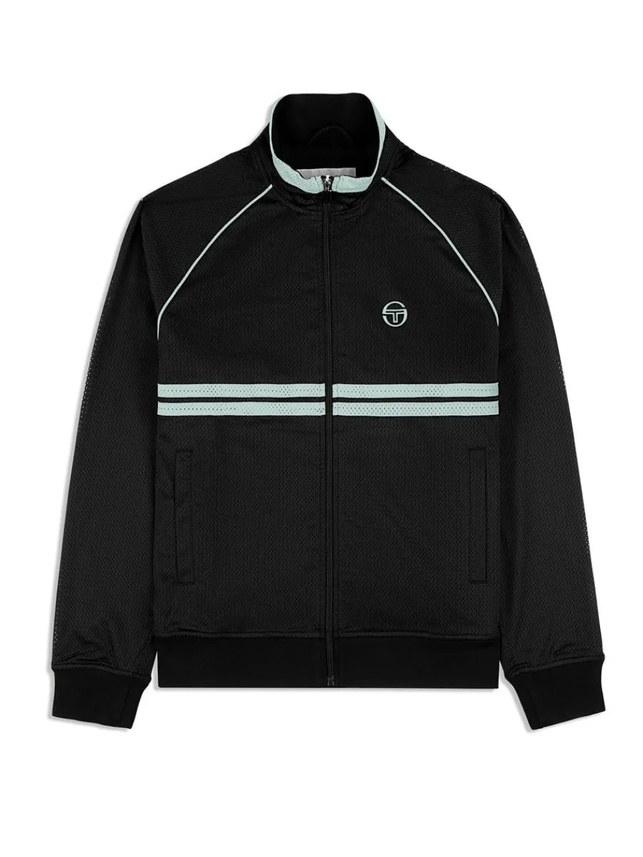 Sergio Tacchini Spazio Dallas Track Jacket- Black Beauty Outlet
