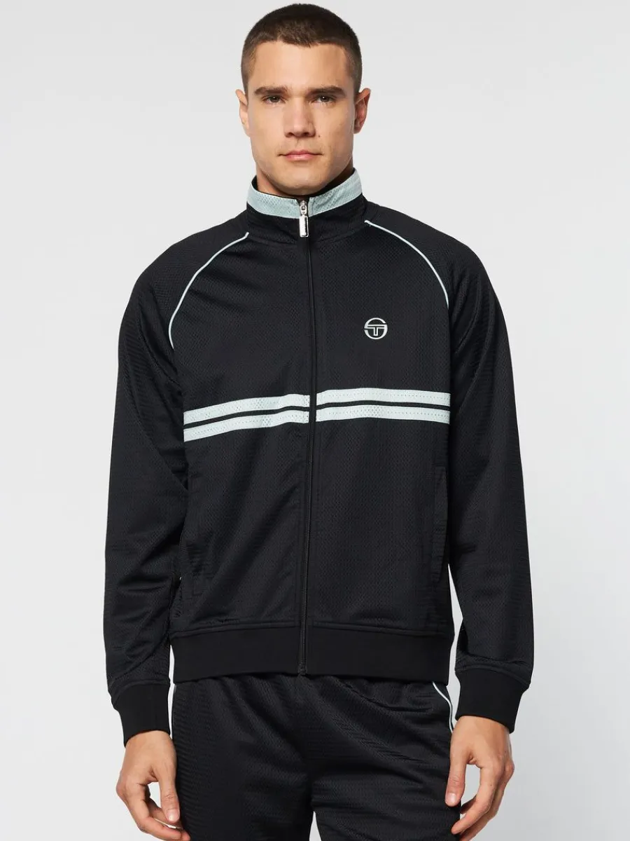 Sergio Tacchini Spazio Dallas Track Jacket- Black Beauty Outlet