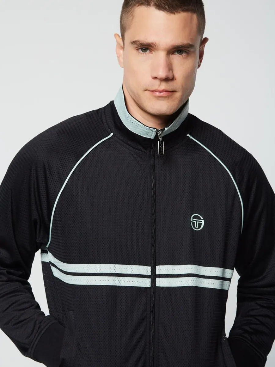 Sergio Tacchini Spazio Dallas Track Jacket- Black Beauty Outlet